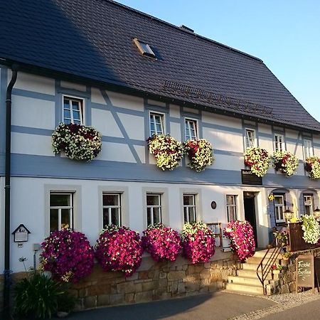 Gasthof Zur Hoffnung Hinterhermsdorf Extérieur photo