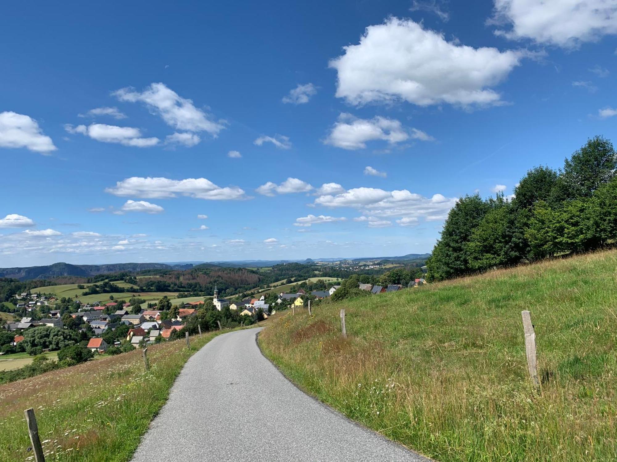 Gasthof Zur Hoffnung Hinterhermsdorf Extérieur photo