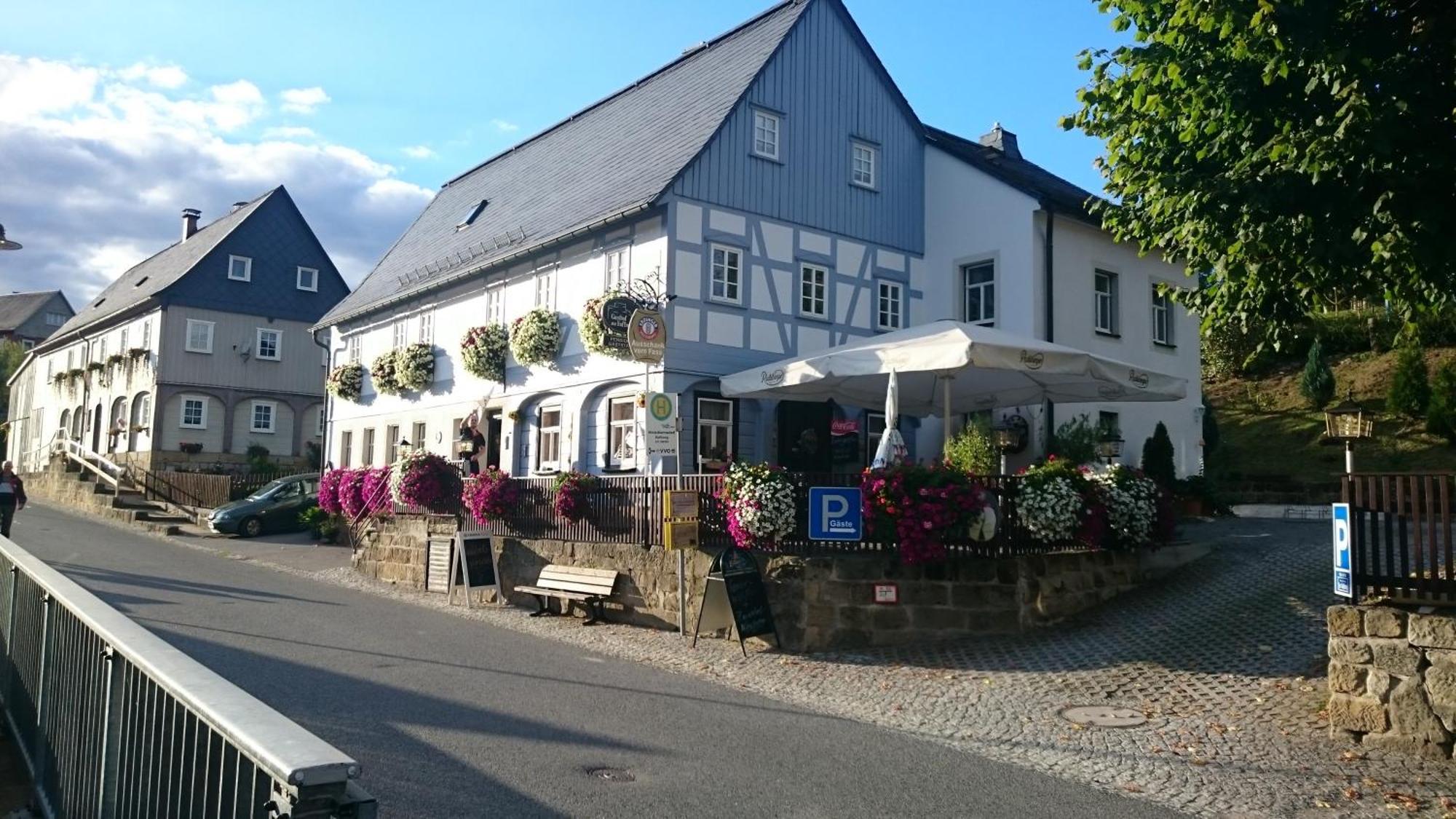 Gasthof Zur Hoffnung Hinterhermsdorf Extérieur photo
