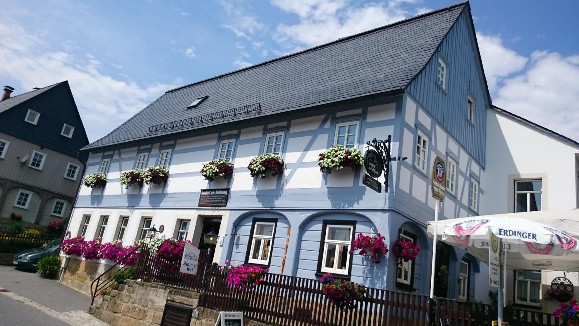 Gasthof Zur Hoffnung Hinterhermsdorf Extérieur photo