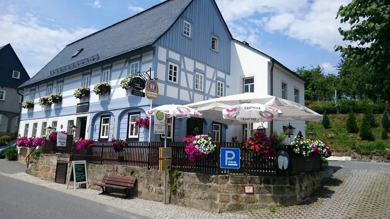 Gasthof Zur Hoffnung Hinterhermsdorf Extérieur photo
