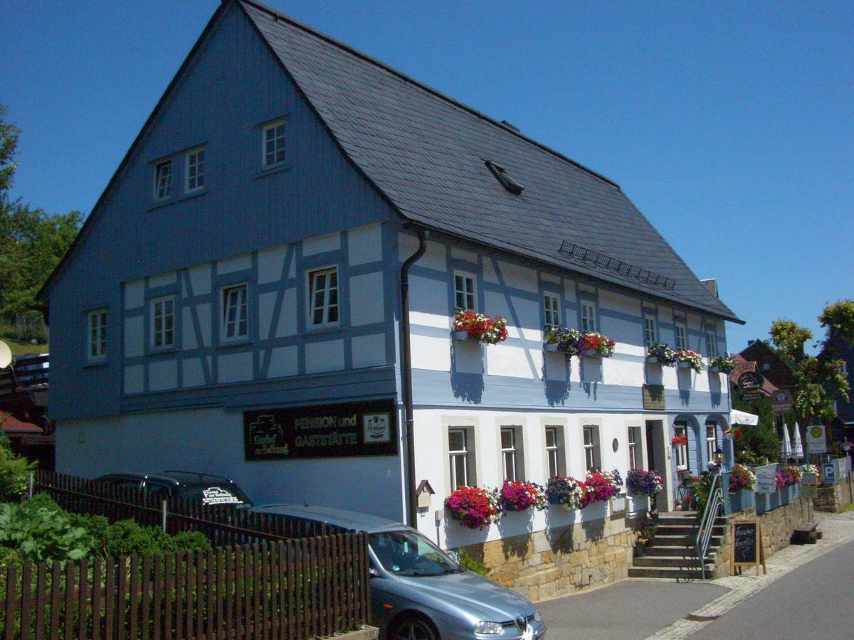 Gasthof Zur Hoffnung Hinterhermsdorf Extérieur photo